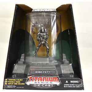 Фигурка Star Wars Boba Fett из серии: Titanium Die Cast